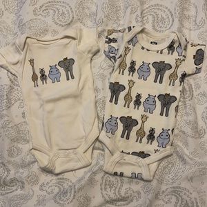 Preemie onesies